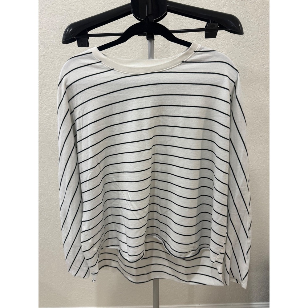 Frank & Eileen Tee Lab Women M Striped Long Sleeve Top Coastal Read Nautical